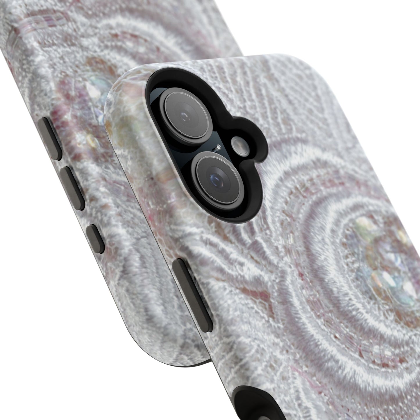 Impact-Resistant Phone Case – Lace Veil