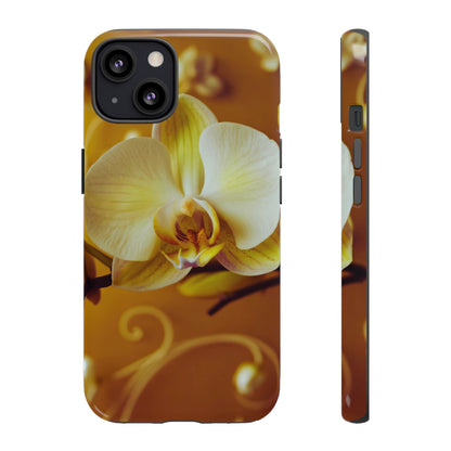 Protective Phone Case – Amber Orchid