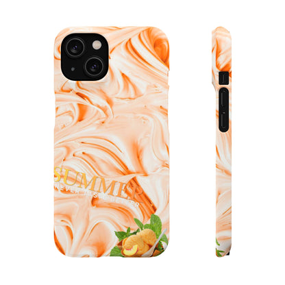 Snap Phone Case – Peach Sorbet