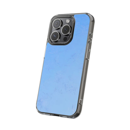 Clear Phone Case – Azure Fade
