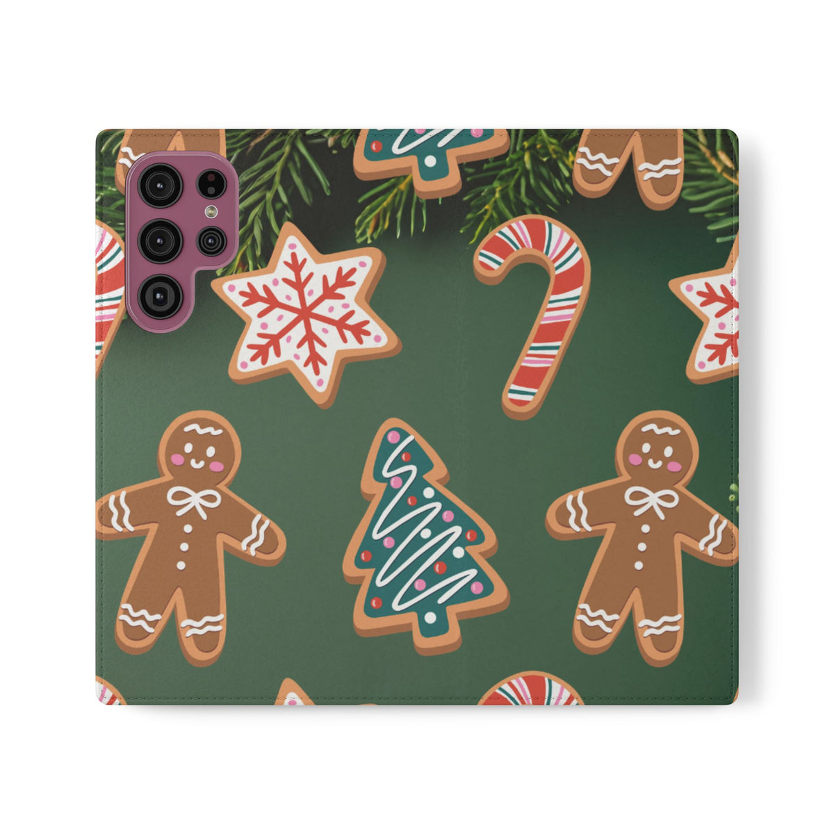Flip Case – Cookie Season – Compatible with iPhone 11–17 & Samsung Galaxy S21–S25 Series