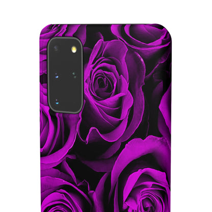 Snap Phone Case – Amethyst Roses