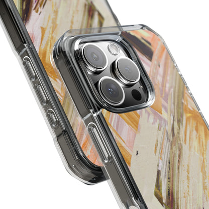 Clear Magnetic Phone Case – Brush & Bronze