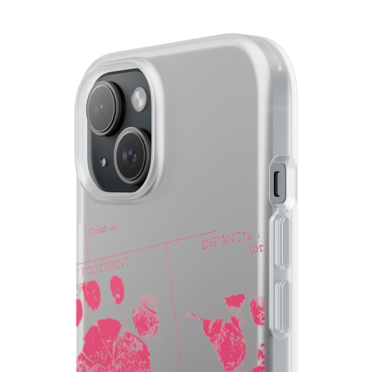 Flexi Case – Mom’s Little Pink Footprints