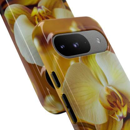 Protective Phone Case – Amber Orchid