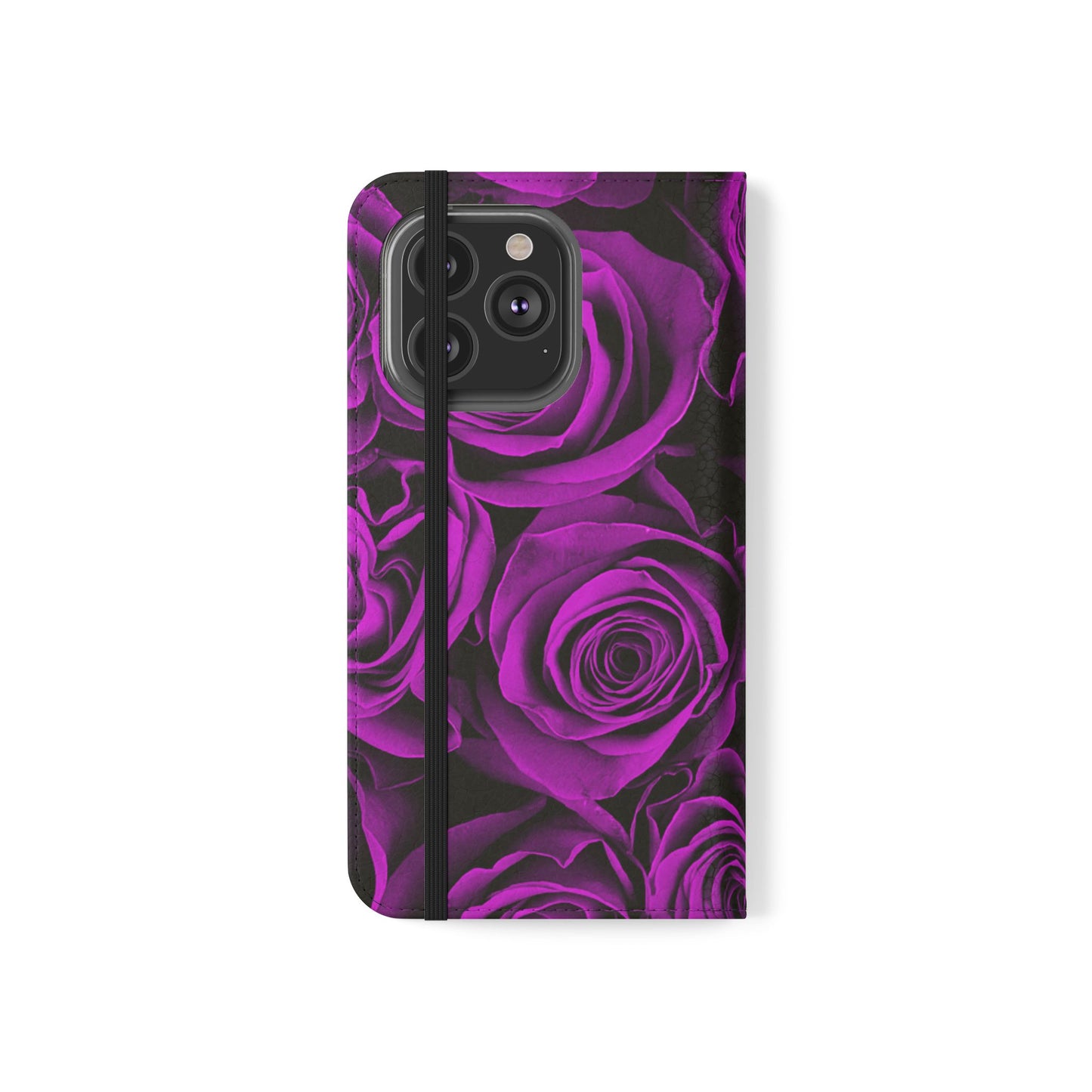 Flip Case – Amethyst Roses