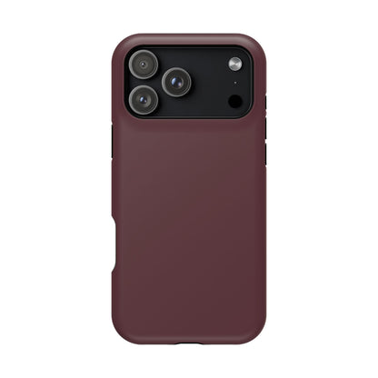 Wireless-Charging Compatible Case – Mulled Wine – Compatible with iPhone 13–17 & Samsung Galaxy S25–S26 Series