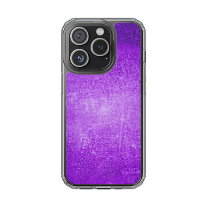 Clear Phone Case – Violet Voltage