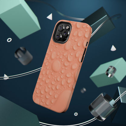 Impact-Resistant Phone Case – Apricot Rain