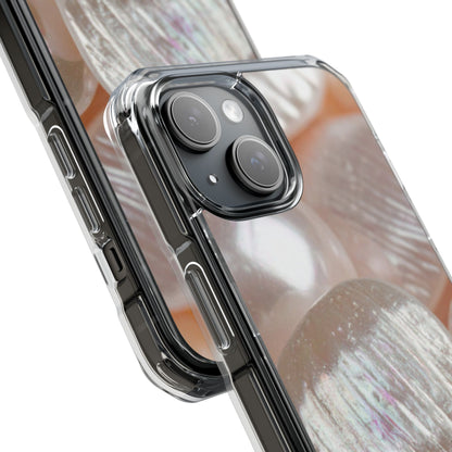 Clear Magnetic Phone Case – Blush Pearl