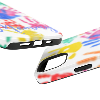 Impact-Resistant Phone Case – Handprint Memories