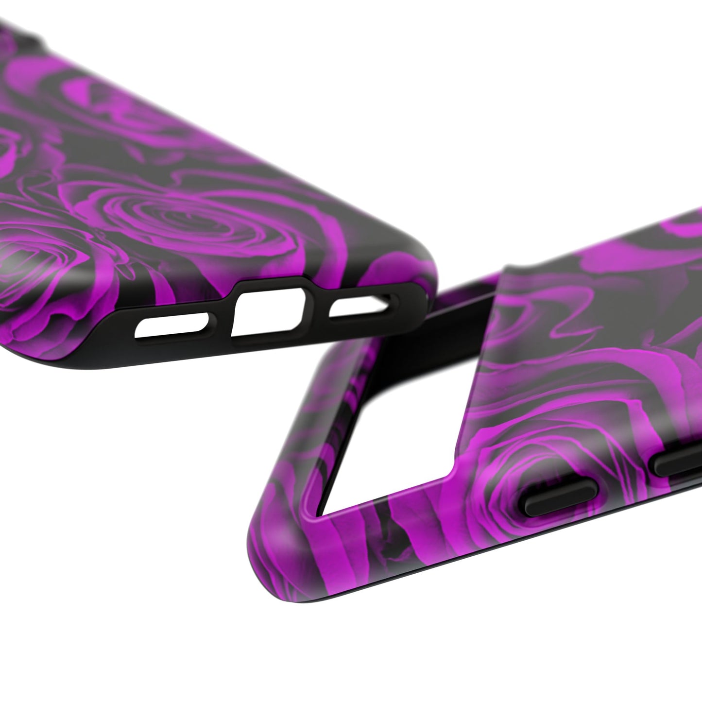 Protective Phone Case – Amethyst Roses