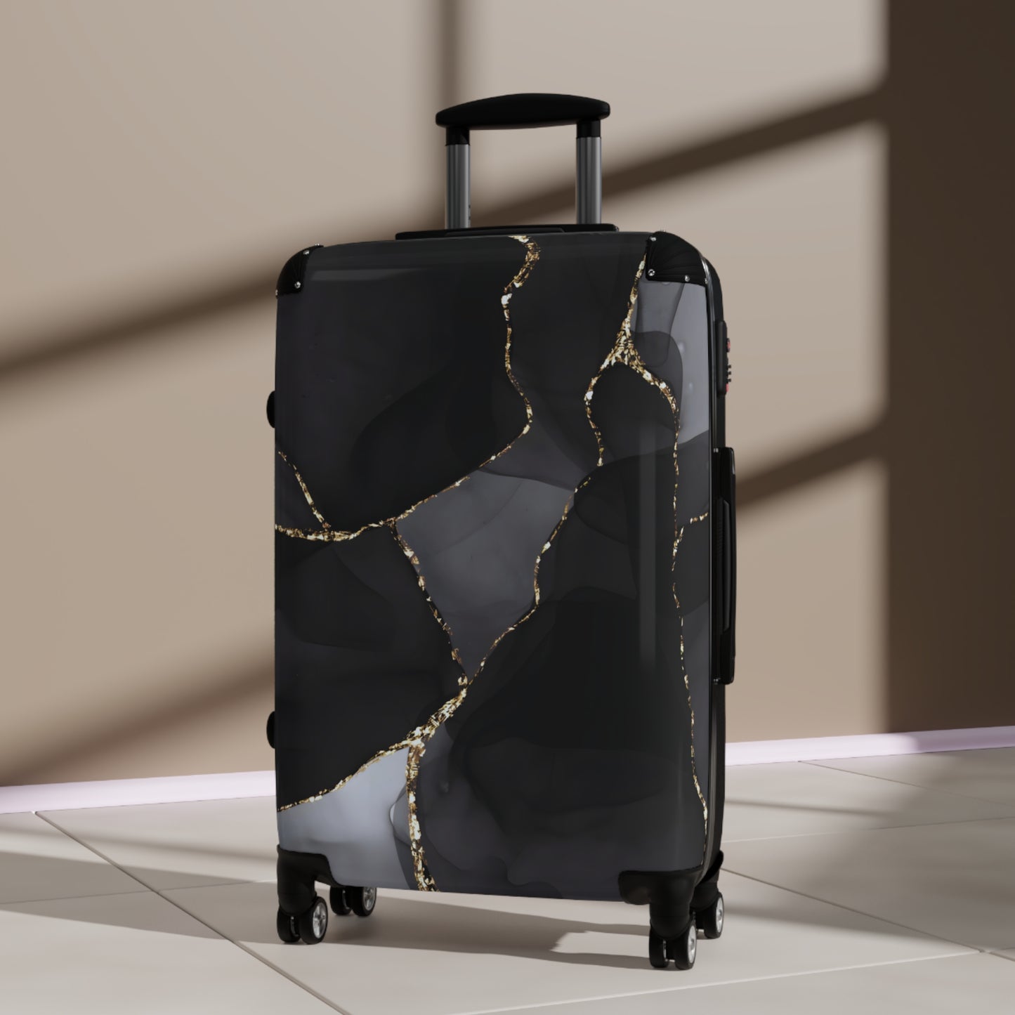 Hardshell Suitcase – Obsidian Vein