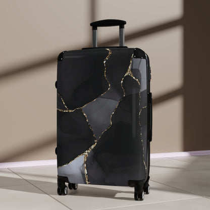Hardshell Suitcase – Obsidian Vein