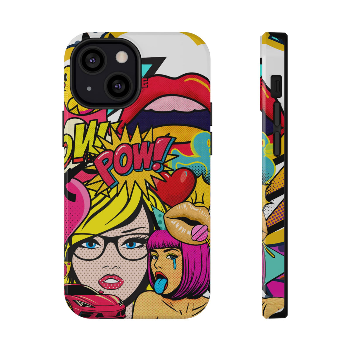 Impact-Resistant Phone Case – Pop Off – Compatible with iPhone 11–17 & Samsung Galaxy S22–S26 Series