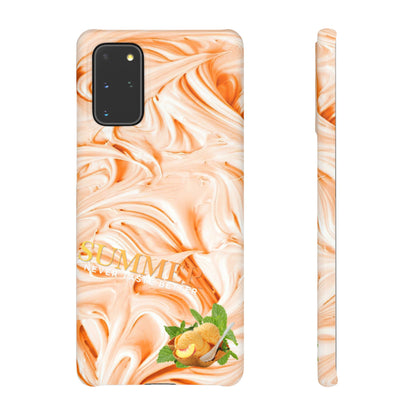 Snap Phone Case – Peach Sorbet