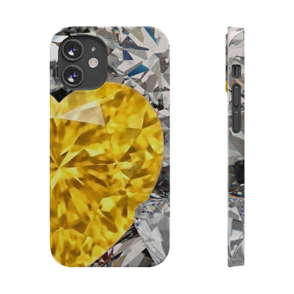 Slim Phone Case – Heart of Gold