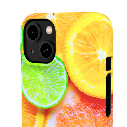 Snap Phone Case – Sunkissed Citrus