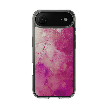 Clear Phone Case – Spilled Wine