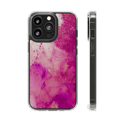 Clear Magnetic Phone Case – Spilled Wine