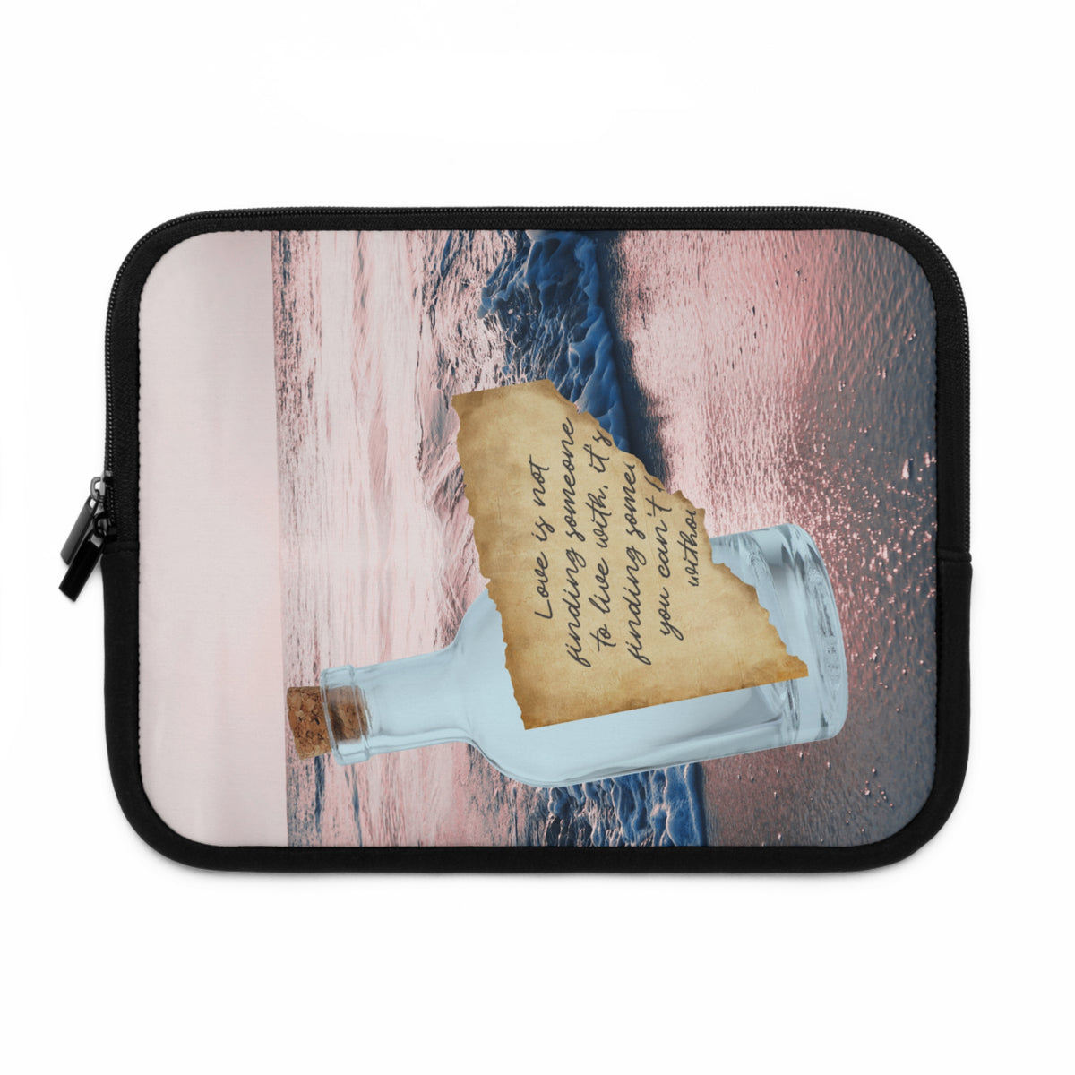 Neoprene Laptop Sleeve – Written in the Tide