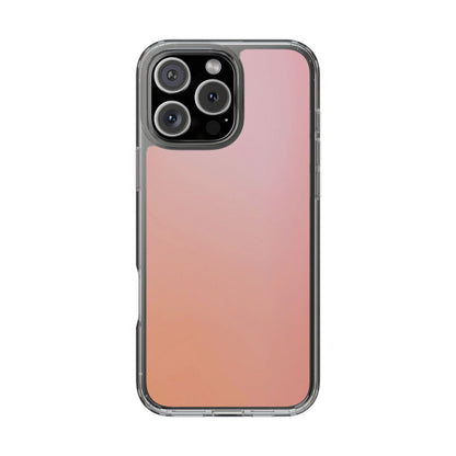 Clear Phone Case – Peachy Calm