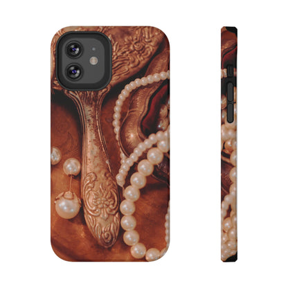 Impact-Resistant Phone Case – Bronze Vanity