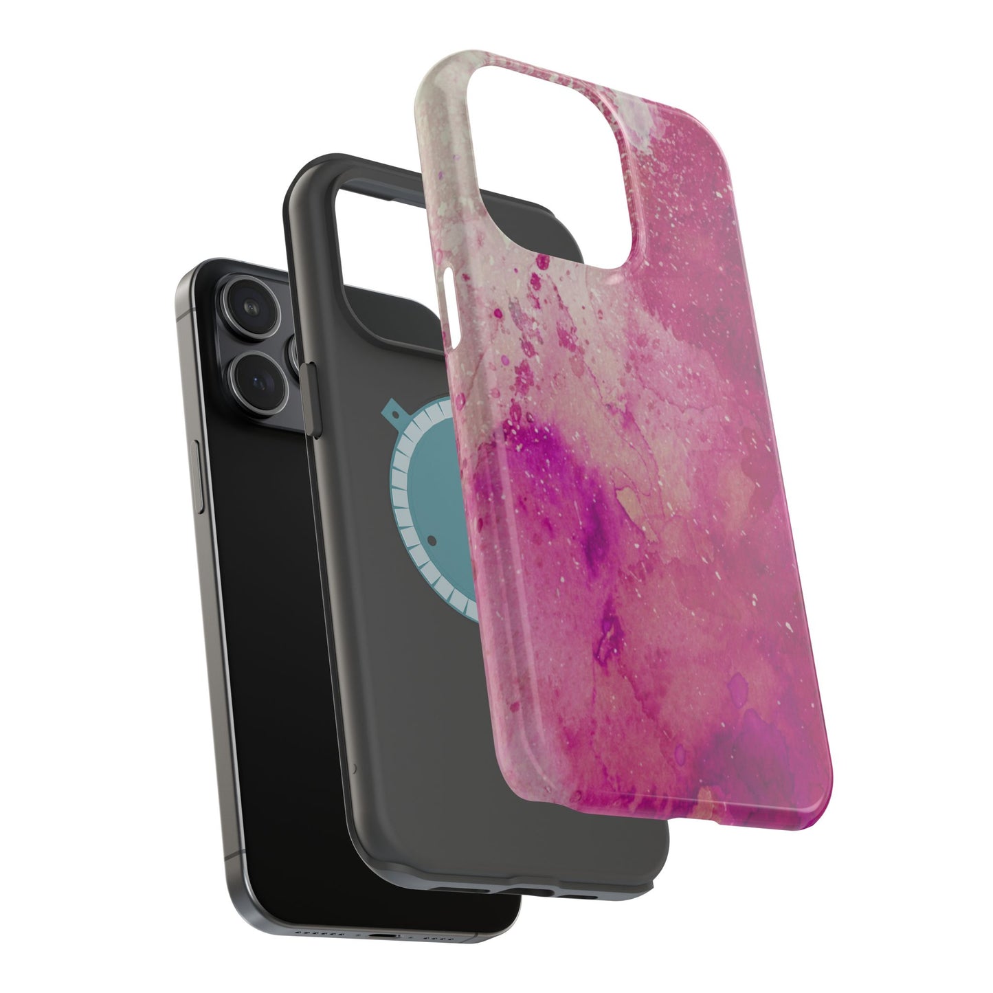Wireless-Charging Compatible Case – Spilled Wine