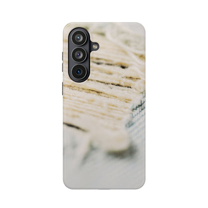 Impact-Resistant Phone Case – Woven Warmth