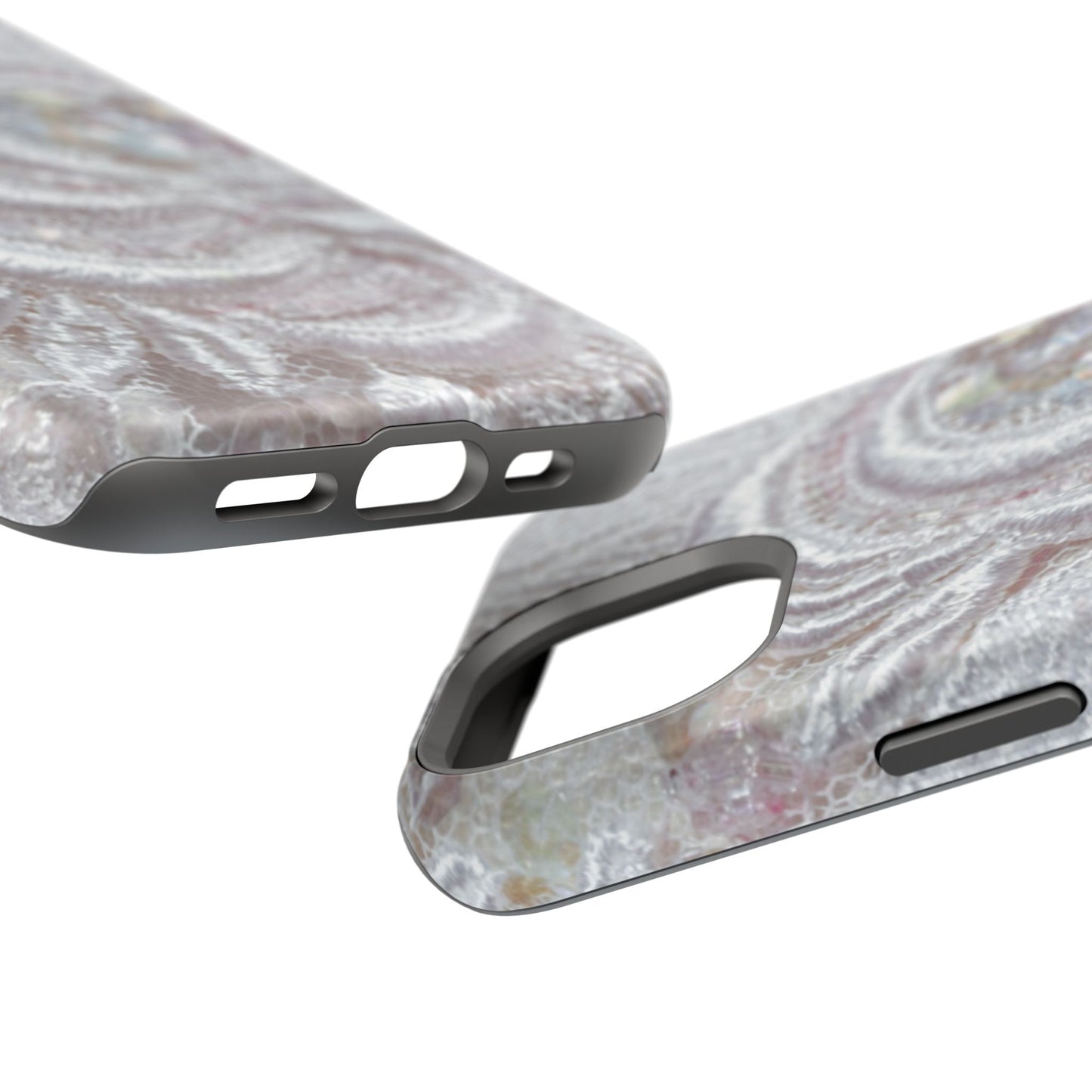 Impact-Resistant Phone Case – Lace Veil