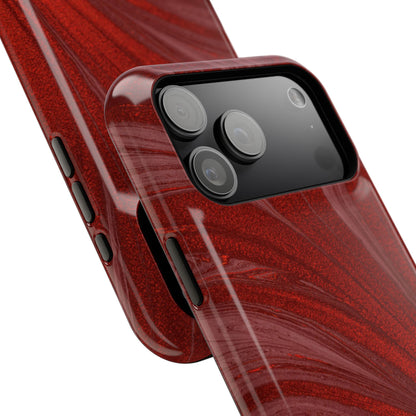Impact-Resistant Phone Case — Crimson Current