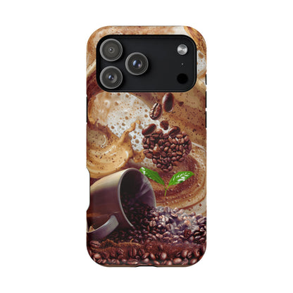 Impact-Resistant Phone Case – Love at First Sip – Compatible with iPhone 11–17 & Samsung Galaxy S22–S26 Series