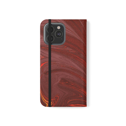 Flip Case – Crimson Current