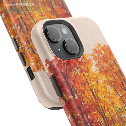 Impact-Resistant Phone Case – Autumn Remembered – Compatible with iPhone 11–17 & Samsung Galaxy S22–S26 Series
