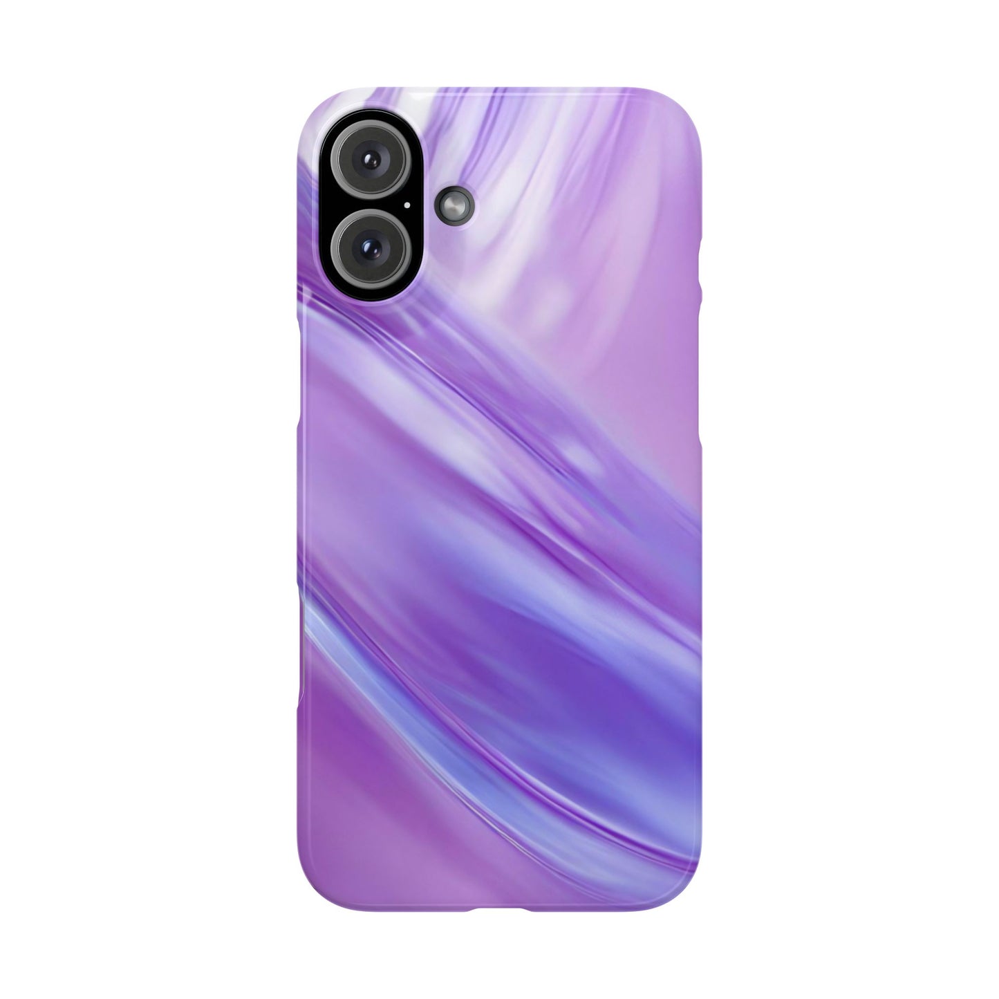 Slim Phone Case – Lavender Wave
