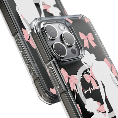 Clear Magnetic Phone Case – Best Mom: My Little Girl