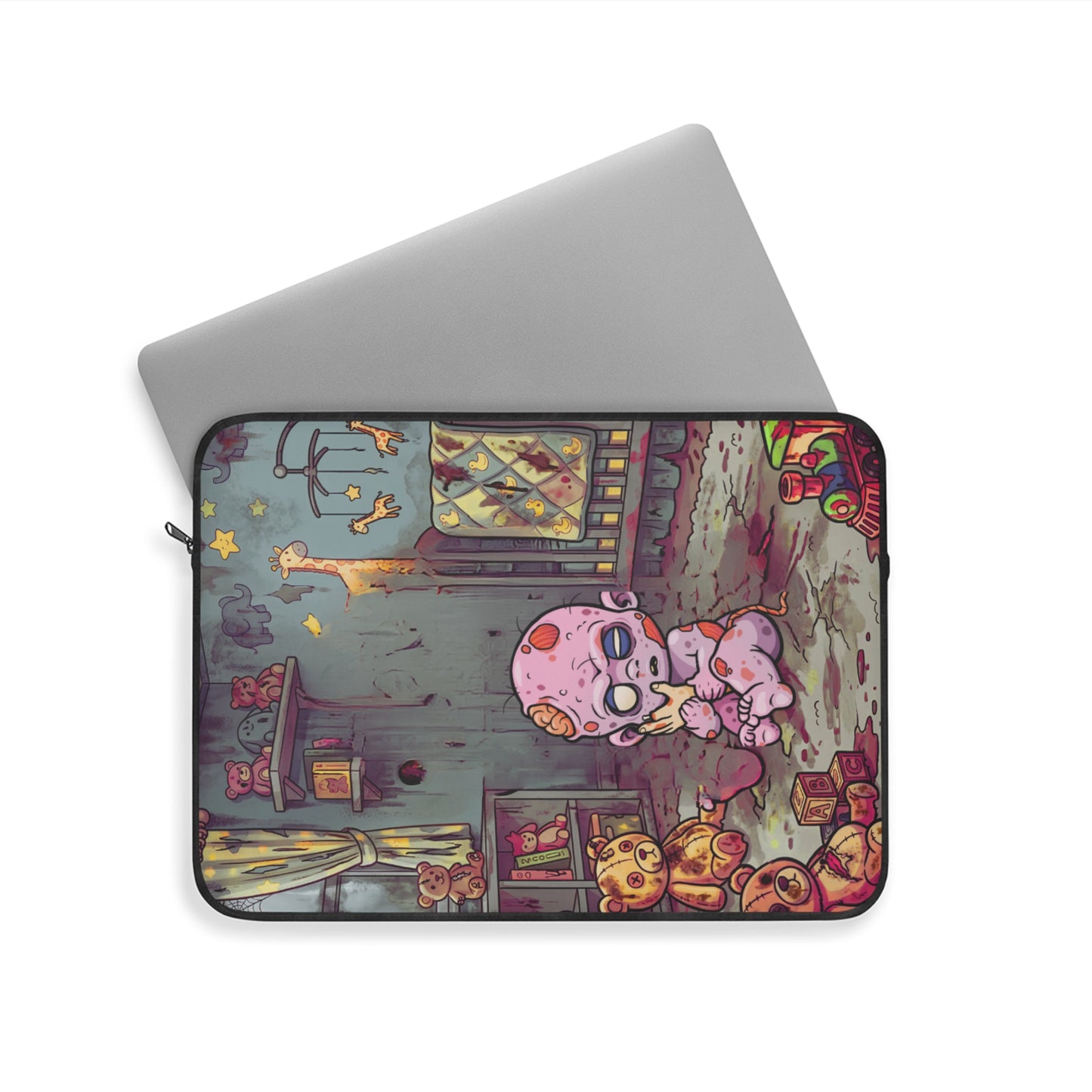 Slim Neoprene Laptop Sleeve – Little Nightmare