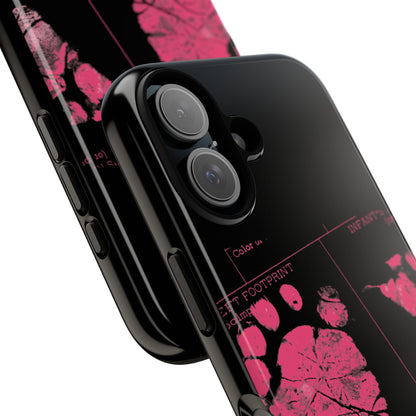 Protective Phone Case – Mom’s Little Pink Footprints