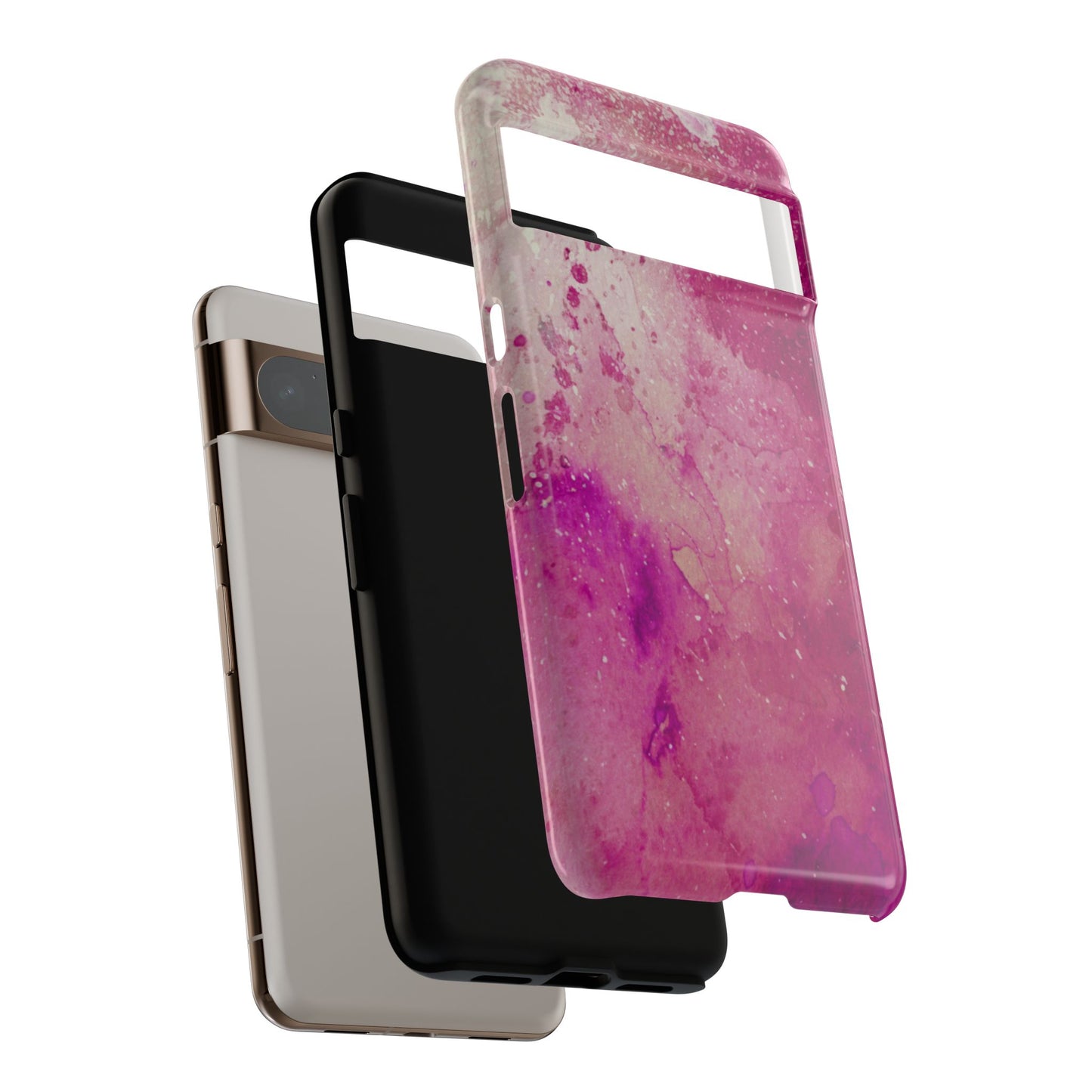 Protective Phone Case – Spilled Wine