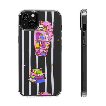 Clear Phone Case – Booked to Death