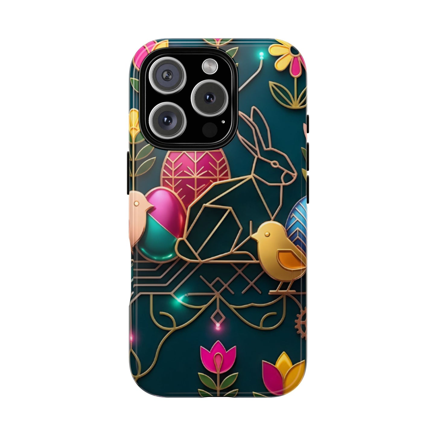 Protective Phone Case – Jeweled Garden