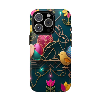 Protective Phone Case – Jeweled Garden