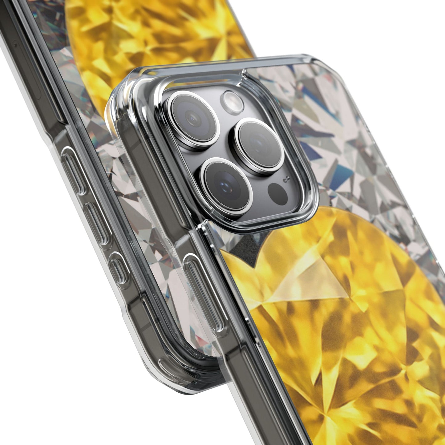 Clear Magnetic Phone Case – Heart of Gold