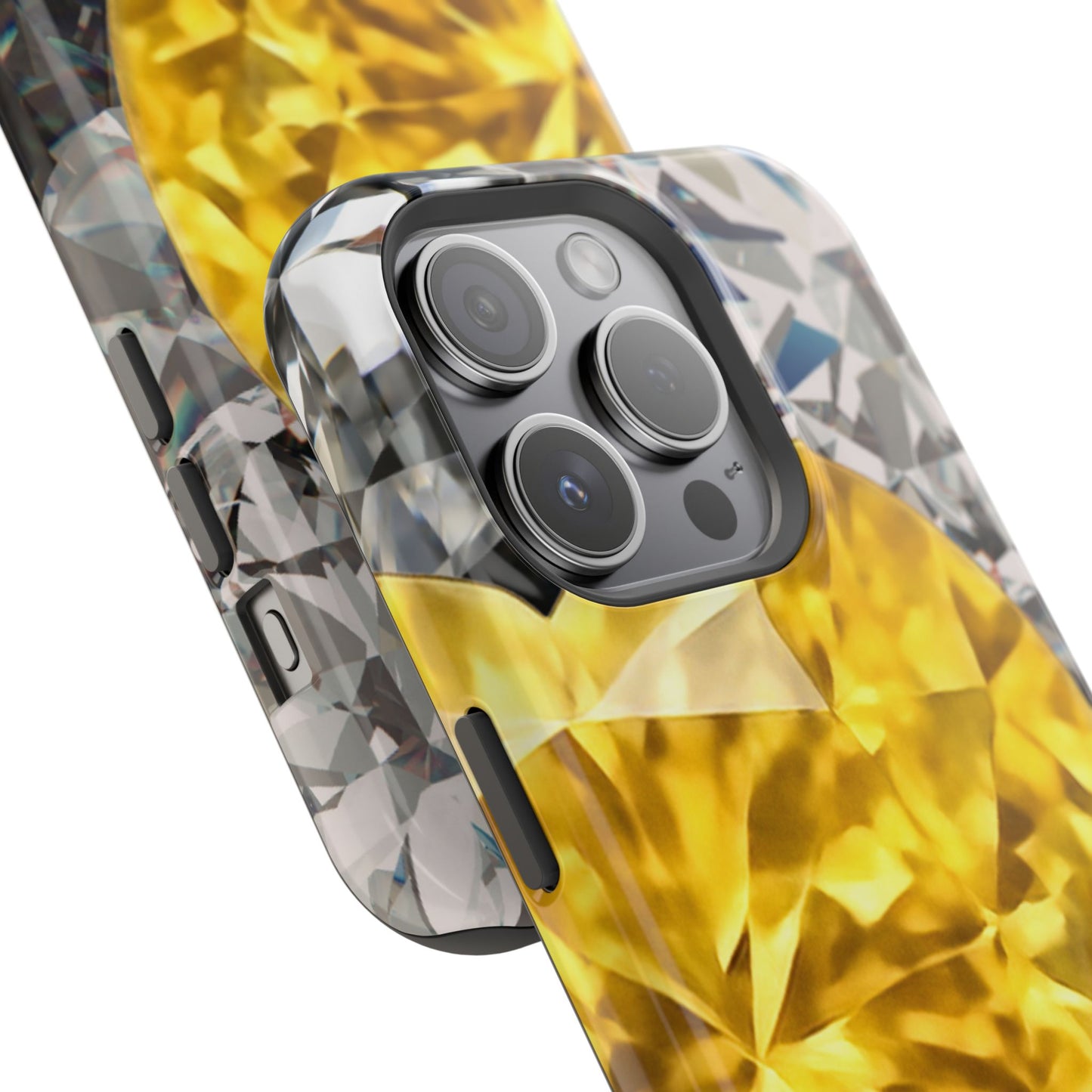 Impact-Resistant Phone Case – Heart of Gold