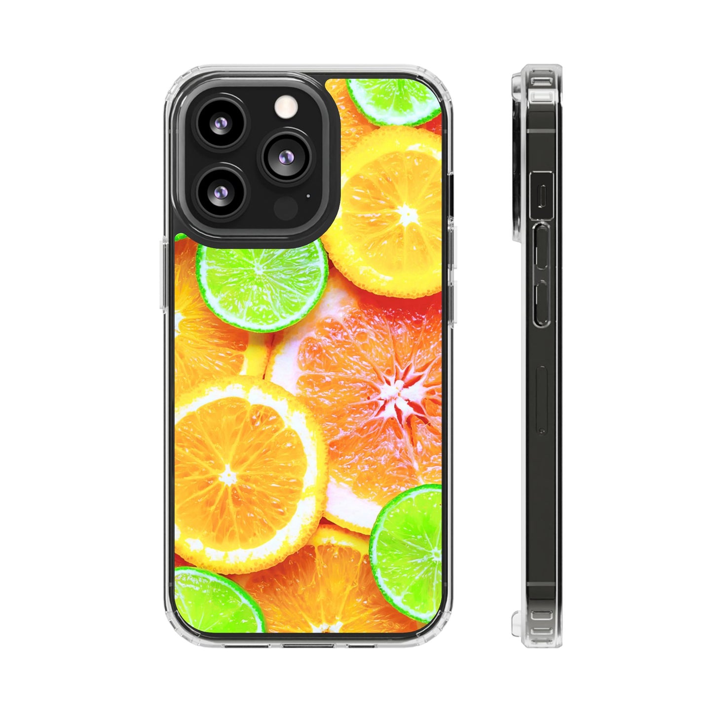 Clear Magnetic Phone Case – Sunkissed Citrus