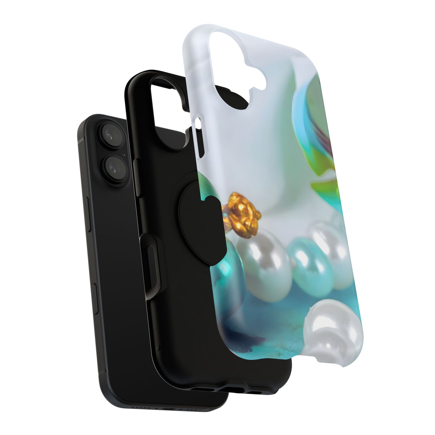 Impact-Resistant Phone Case – Mermaid's Pearl