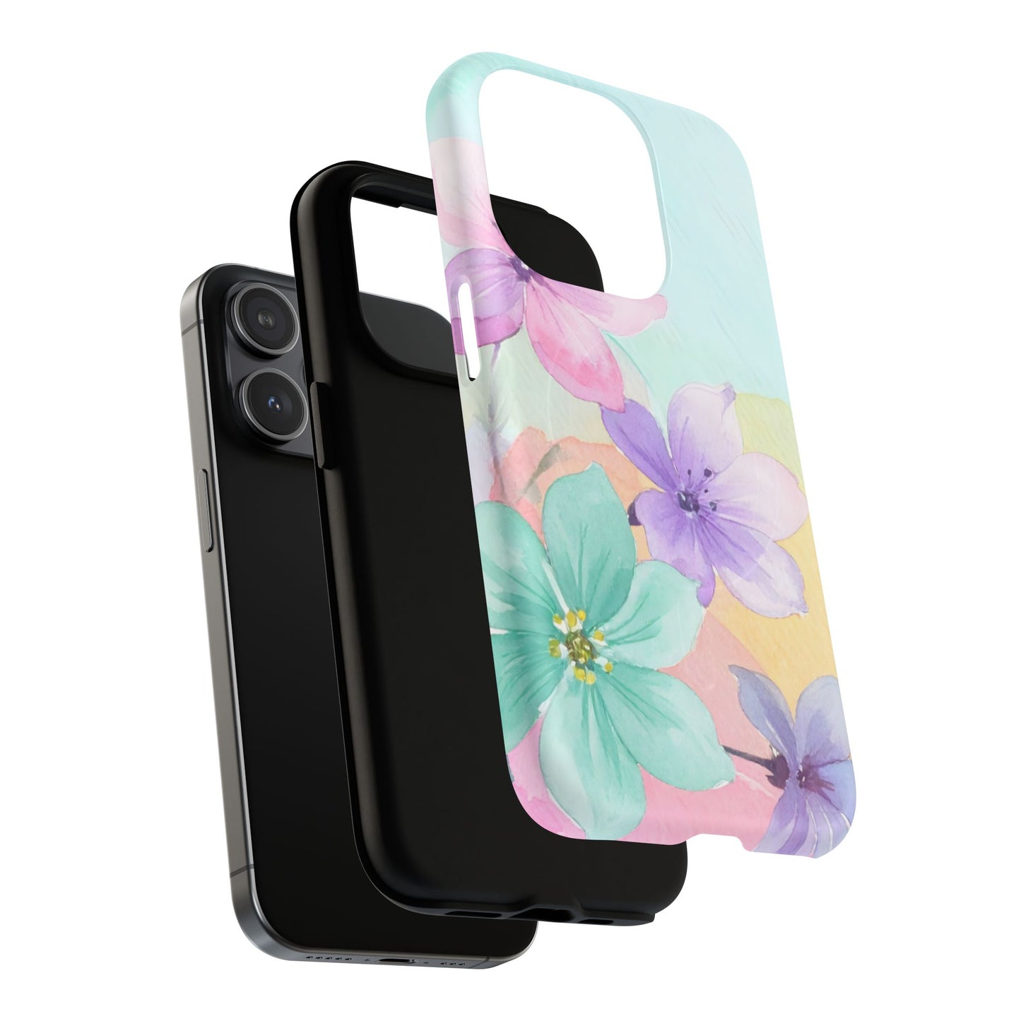 Protective Phone Case – Water Petal