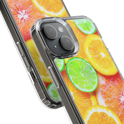 Clear Phone Case – Sunkissed Citrus
