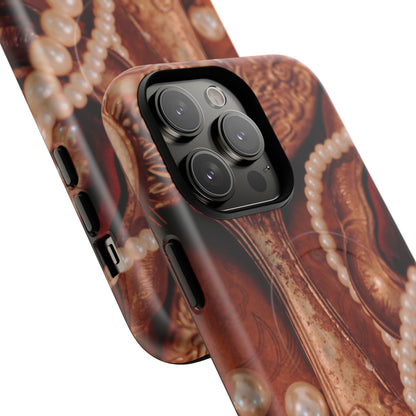 Protective Magnetic Phone Case – Bronze Vanity