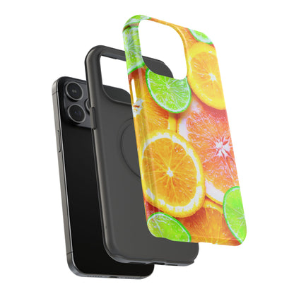 Impact-Resistant Phone Case – Sunkissed Citrus